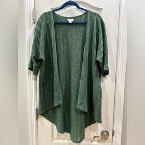 LuLaRue Short-Sleeved Cardigan.